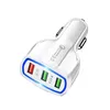 3 ports USB Fast rapide Charge QC3.0 3.5a Charger de voiture double pour iPhone Samsung Huawei Xiaomi iOS Android Téléphone Universal