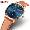 Armbandsur Rose Gold Womens Watches Luxury Fashion Ladies Watch High Quality Quartz armbandsur 30m vattentät kvinnlig armband Clockwristwa