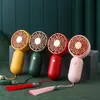 Zomer Nieuwe Chinese stijl Hand-Held Fan USB Opladen Home Desktop Draagbare Mini Ventilator Opvouwbare Elektrische Fans 5-Speed ​​Windsnelheid