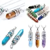 Pendant Necklaces Fashion Trend Crystals Necklace Women Bohemian Hexagon Opal Female Crystal Yoga Gift 2022