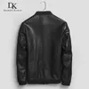 Brand Leather Jackets For men Genuine Sheepskin Coats Crocodile Pattern Fashion Men Coat And Jacket J1718