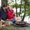 Tragbare Outdoor Kochen BBQ Werkzeuge Grill Korb Edelstahl Barbecue Grill Körbe Braten Fisch Gemüse Treffen Grill Mesh