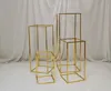 Tall Flower Ball Stand Decoration Road Led Metal Rectangle Gold Wedding Table Centerpieces