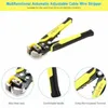 4 в 1 Multi Tools Wire Crimper Kit Engineering Ratchet Terminal Crapping Plier + стриптизерша + S2 Cancdiver