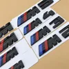 배지 1pcs 광택 검은 색 3D ABS M M2 M4 M5 Chrome emblem 자동차 스타일링 펜더 트렁크 배지 로고 스티커를위한 양질의 양질 253R336R