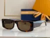 Mode l coola glasögon solglasögon för män kvinnor sommaren 2580 stil solskade anti-ultraviolet retro platta plank fulla ram slumpmässig låda