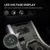 Prise allume-cigare 12v séparateur QC3.0 voiture double prise de courant USB avec voltmètre LED étanche USB prise de voiture chargeur