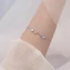 Charm Bracelets Top Crystal Star For Girl Princess Accessories Pure 925 Sterling Silver Bracelet Women Jewelry Birthday Gift Kent22