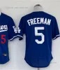 7 Julio Urias basebolltröja Dodgers City 5 Freeman #24 Blank Stitched Tröjor Herr Dam Ungdom Storlek S--XXXL