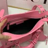 Nuevas mujeres Neo cagole Bolso de motocicleta Bolsos de hombro Diseñadores de lujo Bolso bandolera de cuero genuino Monedero Monedero Bolso de ciudad clásico fresco Nicho de alto sentido