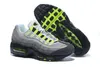 Klassieke 95 OG Running Shoes Air Airmaxs Max Mens Dark Army Greedy Chaussures 95S Neon Solar Red Triple Black Wit Reflective Volt Earth Day Marineblauwe druiven Sneakers