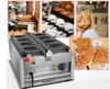 Waffle Maker Puppy Shape Food Processing Equipment Cookie Machine Bread Commercial 4st Electric Machine With Temperatur Control 3KW