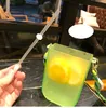 Leuke Stro Cup Creatieve Popsicle Shape Plastic Waterfles Outdoor Transparante Sap Drinkende Kop Mok voor Volwassen Kinderen W4