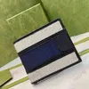 Luxury Wallet Purse Wallet Woman Wallets Woman Designer Bag Pures Cardholder Ladies Short Clip Fashion All-Match Classic Printing Card Holder