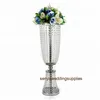10 adet) Kristal Mumluklar Metal Şamdan Çiçek Vazo Masa Centerpiece Olay Çiçek Raf Yol Kurşun Düğün Dekorasyon1333