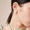2022 Nuovi orecchini di perle a doppia faccia di alta qualità Orecchini da donna Orecchini Fashion Design Temperament Charm