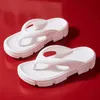 Summer Slippers Fashion Personality Women Clip Feet Indoor EVA Soft Bottom Bathroom Shower Wear Comfortable Beach Sandals