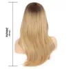 60 سم جديدة للسيدات الطويل المتواجد الطويل الأوسط أومبير Wavy Cosplay Party Hair Comple