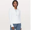 L-78 haut veste à glissière tenue à capuche vêtements de yoga sweat-shirts à manches longues entraînement de trou de pouce en cours d'exécution lu femmes slim fitness lulu manteau