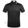 5A New Fashion Polo Shirt Summer Casual Business Men's Lapel Short Sleeve Handsome Slim Fit Sportswear Size276j