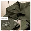 シャツの男性戦術半袖夏のトップソリッドカラー高品質100％コットンポケット5xlプラスサイズの男服220708
