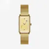 時計トップの女性ジュネーブデザイナーレディースウォッチクォーツゴールド腕時計シンプルスタイル001女性用のクリスマスバースデープレゼント