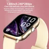 Moda donna Smart Watch Bluetooth Chiamata completa Touch Screen Orologi impermeabile Sport fitness Tracker 2021 Nuova orologio intelligente Women29229A