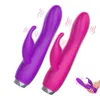 Giocattoli sexy per le donne Impermeabile punto G Coniglio doppio vibratore vibratore stimolazione del clitoride Orgasmo femminile masturbatore vaginale