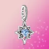 925 Silver Cinderella Princesa Charm Heart Bead Fit Original Pandora Bracelet para mulheres DIY