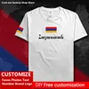 Arménie Pays Drapeau T-shirt DIY Personnalisé Jersey Fans Nom Numéro Marque Coton T-shirts Hommes Femmes Lâche Casual Sports T-shirt 220616