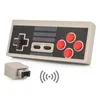 Controladores de jogo Joysticks Wireless Controller para NES Mini Classic Edition Console com receptor gamepad joystick joy pa phil22