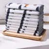 Toallas de cocina Paños de plato de algodón de 8 capas Super Absorbente Limpieza reutilizable sin paletas Diariamente en stock272c
