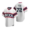 Chicago White''Sox''Men Bo Jackson Eloy Jimenez Tim Anderson Yoan Moncada Jose Abreu Personnalisé Femmes Jeunes Blanc Cooperstown Collection Maillot Domicile