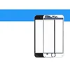 Lente de vidro frontal com suporte do moldura do quadro médio para iPhone 6 6s 7 8