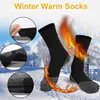 Sports Socks Winter Ski Thermal Thicken Temperature Keeping Warm Stockings For Hiking Cycling Running Skiing