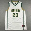 Na85 Maglie da basket in jersey della scuola superiore irlandese St Vincent Mary di alta qualità 1 # 23 James Jersey