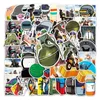 100 StuksLot Game PUBG Sticker PLAYERUNKNOWN039S BATTLEGROUNDS Stickers voor Snowboard Laptop Bagage Auto Koelkast DIY Styling Thuis 9911944