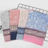 New Printed Soft Linen Cotton Scarves Shawls Women Luxury Premium Foulard Femme Long Floral Tassel Scarf
