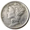США Mercury Dime 1927 P/S/D Серебряная покрытая ремесленная копия монеты металлы.