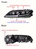 Huvudljus för Mazda 6 LED-dagsljusets strålkastare 2004-2012 CAR DRL Dynamisk turn Signal Demon Eye Lens