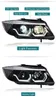 Luce di marcia diurna per auto per BMW Serie 3 E90 Gruppo faro a LED 318i 320i 325i Lente per indicatori di direzione dinamici Accessori per auto 2005-2012
