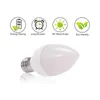 Bougie LED 3W E14 C35, 5 couleurs, ampoule AC 220V SMD2835, économie d'énergie, Non variable, abat-jour PC, lampe LED H220428, 2 pièces