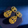 Brincos de pérola de ouro argola para mulheres luxos designers brincos de parafuso prisioneiro moda joias letras brinco colorido diamante noivado