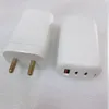 UL Sertifika GAN 65 W PD + QC3.0 Adaptörü Cep Telefonu Iphone Laptop Tablet Için Süper Hızlı Şarj Şarj Cihazı 3 Bağlantı Noktası