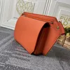 AAA Designer leather crossbody purse mens Chest Pack Brand Messenger Shoulder Bags New Black Orange Purses Ladies envelope bag zipper Top 2022
