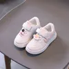 2023 Spring Boys Girls Fashion Sneakers Baby Matdler Little Kids кожаная мультипликация детская школьная спортивная обувь мягкие кроссовки G220527