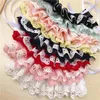 Colliers de chien laisse les balbons de tulle personnalisés en tissu personnalisé étiquette de compagnie collier bandana laisse plomb pour petit moyen grand chiens pitbull beagled