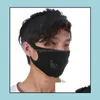 ADT Kids Ice Silk Breathing Vae Mask Anti-Doust Justerbara ansiktsmasker Kamouflage Washable Återanvändbar GGA3539 Drop Delivery 2021 Designer Housek