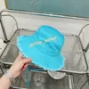 Designer Bucket Hat String Flat Cap Luxury Justerbar Caps Wide Brim Hinks Hats Fashion Sunhat Summer Beach Hat With Letters For4490473