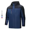 Men's Windbreaker Jackets Lightweight with Hood Packable Windproof Water Resistant Shell Coat Outdoor Hiking Travel